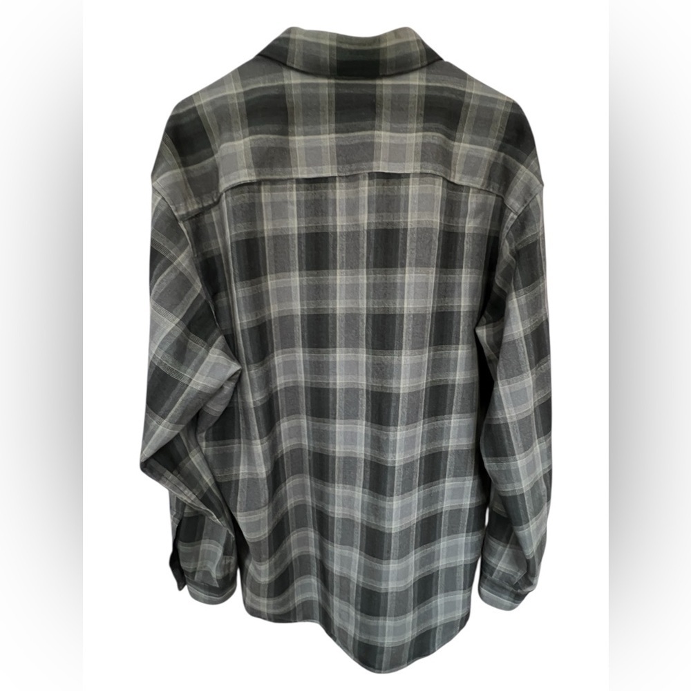 NWT Pendleton Charcoal Plaid Zephyr Shirt - Picture 3 of 5